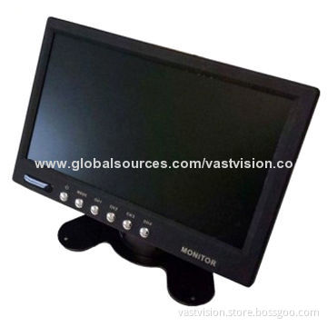 8-inch Widescreen 16:9 TFT LCD Monitor with BNC/VGA/HDMI Input